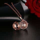 Aromatherapy Zircon Cage Hollow Necklace – Jewelry Gift Ideas — 2