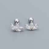 925 Silver Earrings Fashion And Luxury – Stylish Gifts — 4