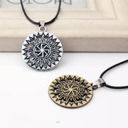 Fashion Vintage Round Sun Alloy Necklace – Jewelry Gift Ideas — 1