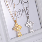 Middle Ring Cross Pendant Necklace For Men – Jewelry Gift Ideas — 11