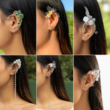 Niche Rose Branch Vine Elf Tassel Earrings Ear – Unique Gift Ideas — 3