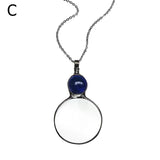 Mother's Day Magnifying Glass Pendant Necklace – Jewelry Gift Ideas — 7