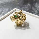 Fashionable Personality Charm Cool Hollow Green Eye – Useful Gifts — 2
