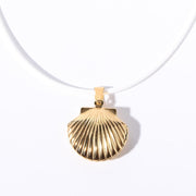 Shell Titanium Steel Album Necklace Opening – Jewelry Gift Ideas — 19