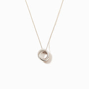 S925 Sterling Silver Interlocking Necklace – Jewelry Gift Ideas — 5