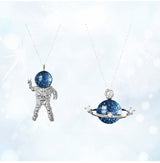 Astronaut Couple Necklace Fashion Men And Women – Jewelry Gift Ideas — 3