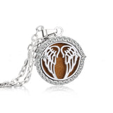Stainless Steel And Diamond Aromatherapy Oil – Jewelry Gift Ideas — 2