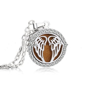 Stainless Steel And Diamond Aromatherapy Oil – Jewelry Gift Ideas — 2