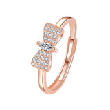 Women's Fashion Bowknot Zircon Ring – Stylish Gifts — 2