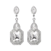Geometric Colorful Crystals Inlaid Earrings Vintage – Meaningful Gifts — 3