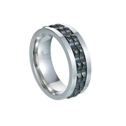Gear Turning Decompression Stainless Steel Ring Does – Surprise Gifts — 9