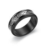 Personality Ring Titanium Steel Hip Hop Simplicity – Useful Gifts — 16