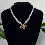 Women's Fashion Flower Bead Bow Necklace – Jewelry Gift Ideas — 5