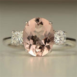 Fashion Oversized Aquamarine Ring For Women – Stylish Gifts — 2