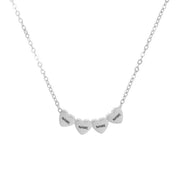 Engraved Stainless Steel Necklace Heart-shaped – Jewelry Gift Ideas — 6