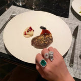 French Vintage Emerald Ring With Luxurious – Everyday Gifts — 2