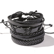 Retro Personalized Cowhide Punk Bracelet Bracelet – Jewelry Gift Ideas — 1