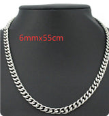 Stainless Steel Necklace European and American – Jewelry Gift Ideas — 5