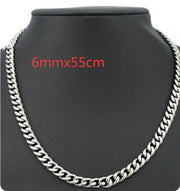 Stainless Steel Necklace European and American – Jewelry Gift Ideas — 5