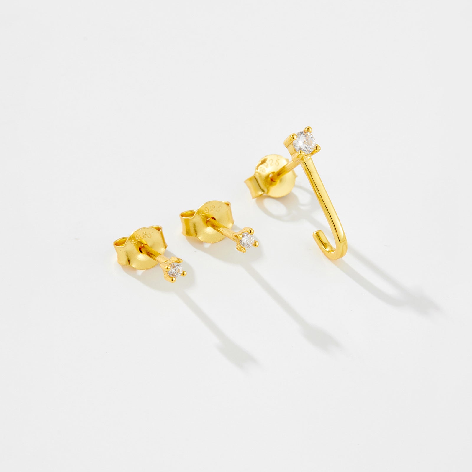 Hook Studs Small Kafuu Women's Trendy Earrings – Gifts for Her — 1