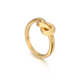 Truelove Knot Geometric Titanium Steel Ring – Thoughtful Gifts — 2