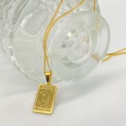 Tarot Pendant Necklace Stainless Steel – Jewelry Gift Ideas — 18