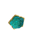 Hand Burning Carved Rose Glass Ring – Meaningful Gifts — 6