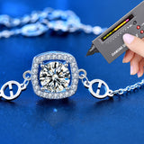 Women's Fashion Jewelry Moissanite Silver – Jewelry Gift Ideas — 2