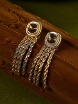 Tassel Retro Silver Pin Earrings Women – Gifts for Her — 7