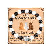 Fashion Jewelry Natural Stone Cat Bracelet Black – Jewelry Gift Ideas — 6