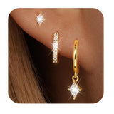 Brass Gold Plated European And American Inlaid Zircon – Stylish Gifts — 7