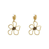 Retro Easy Matching Hollow Flower Earrings – Useful Gifts — 3