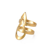 Men's And Women's Stainless Steel Arrow Shaped Rings – Gifts for Her — 11