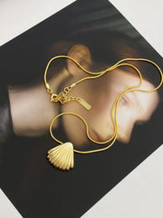 Simple Fashion Fashionable Shell Texture Necklace – Jewelry Gift Ideas — 4