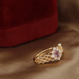 Amethyst Gorgeous Ring Natural Gem Girl – Gifts for Kids — 2