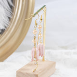 Fashion Simple Wind Bell Flower Natural Pearl Earrings – Stylish Gifts — 6