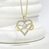 8-word Infinite Symbol Heart Pendant Necklace – Jewelry Gift Ideas — 5