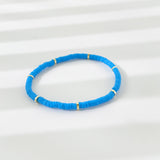 Rainbow Candy Clay Bead Eye Bead Bracelet – Jewelry Gift Ideas — 7