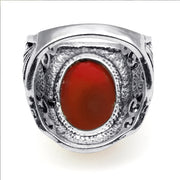 Agate-like Diamond Cut Face Ring – Birthday Gifts — 5
