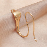 Exaggerated Metal Copper Plated Earring Single – Jewelry Gift Ideas — 3