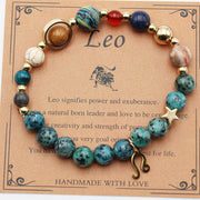 Eight Planets 12 Constellation Bracelet Natural – Jewelry Gift Ideas — 18