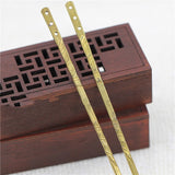 150MM Pure Copper Embossed Flat Hairpin – Birthday Gifts — 7