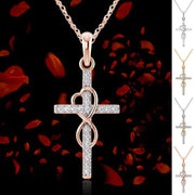 Alloy Pendant With Diamond And Eight-character – Jewelry Gift Ideas — 1