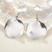 Women's Jewelry Shaped Coin Circle Earrings Simple – Stylish Gifts — 3