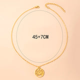 Gold Hollow Lotus Flower Pendant Necklace Zen – Jewelry Gift Ideas — 5