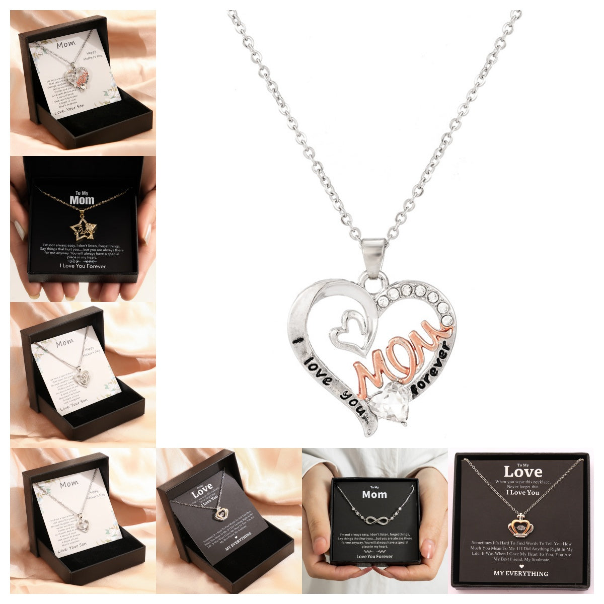Mother's Day Necklace Gift Box Love Necklace – Jewelry Gift Ideas — 1