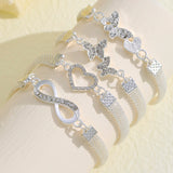 Infinite Diamond 8-word Anklet Creative Retro Alloy – Small Gift Ideas — 4