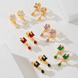Popular Fashion Earrings Copper-plated Gold – Stylish Gifts — 1