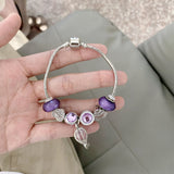 Panjia Style Beaded Purple Hot Air Balloon Bracelet – Stylish Gifts — 6