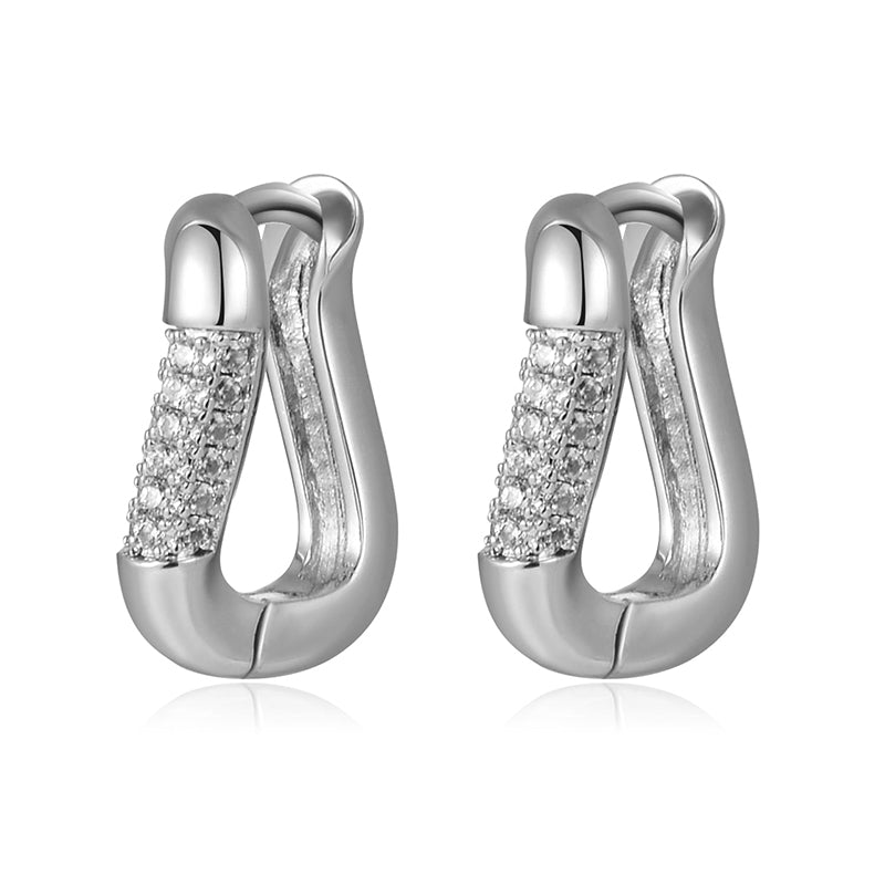 Earrings Frosted Shell Beads Solid Color – Holiday Gift Ideas — 1